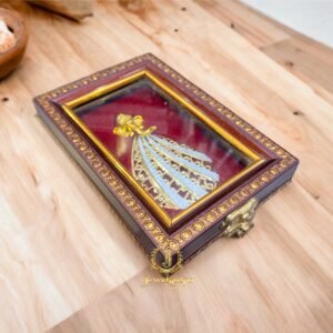Wooden Ganesh Coin Box