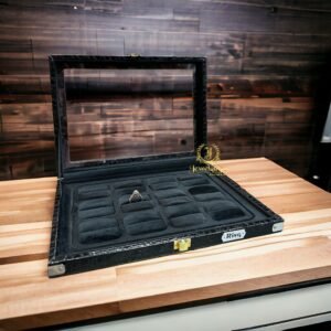 Transparent Ring Stock Box