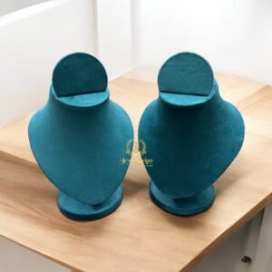 wooden neck Display Stand (Sea Green)