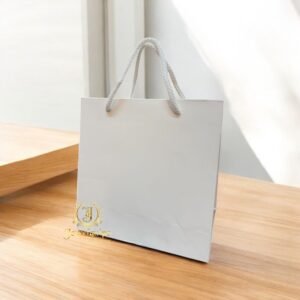 White Paper Bag (7x&7") (25pcs)