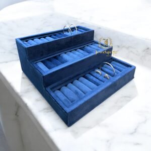3- Stair Bracelets/ Ring (Blue)