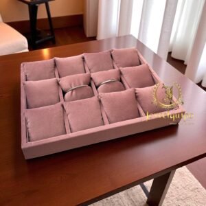 Cushion Bracelets Display Tray ( Rose-gold)