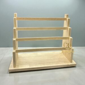 Wooden Earring Display Stand