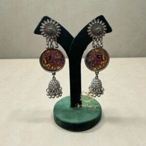 Y Earring Suede
