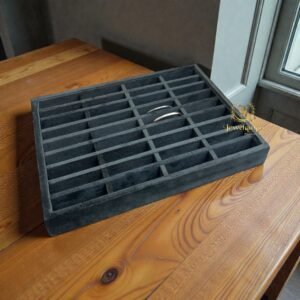 Black Bangle/ Bracelet Box Tray