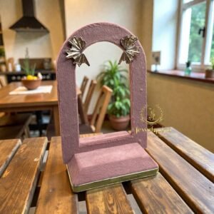 Mushroom Earring Stand (Rosegold)