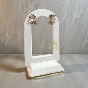 Mushroom Earring Stand (White)