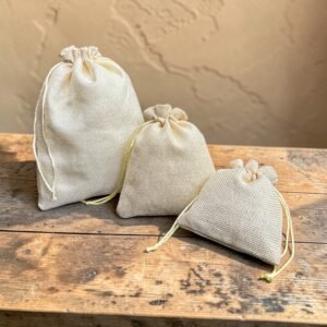 Jute potli (7x9")( Pack of 25)