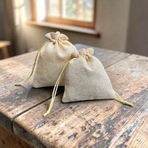 Jute potli (4x4")( Pack of 25)