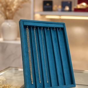 Teal Green Chain Tray