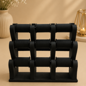9- Rod Bangle Display Stand (Black)