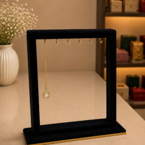 Frame Suede Chain Stand