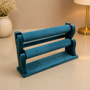 2- Rod Bangle Stand ( Tealgreen )