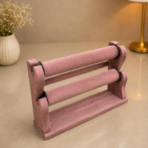 2- Rod Bangle Stand ( Rosegold)